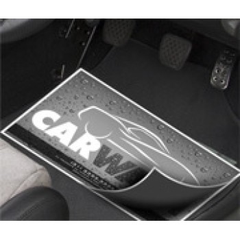 TAPETE PARA CARRO APERGAMINHADO  75G 480X330MM Preto e branco frente e verso - 50 un.