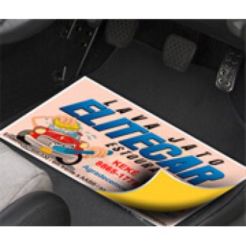 TAPETE PARA CARRO APERGAMINHADO  75G 480X330MM Colorido frente e verso - 250 un.