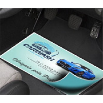 TAPETE PARA CARRO APERGAMINHADO  75G 480X330MM Colorido frente e verso - 25 un.