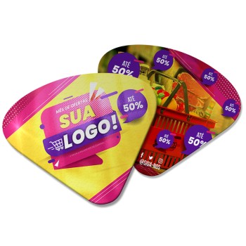 VENTAROLA COUCHÊ 250G VERNIZ UV TOTAL FRENTE Colorido frente e verso - 2000 un.