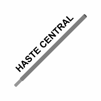 WIND BANNER PEÇAS HASTES RETA CENTRAL 1 un.