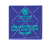 ADESIVOS LACRE DE SEGURANÇA ADESIVO PAPEL 80G QUADRADO 45X45MM