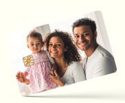 ADESIVOS SMART CARD VINIL BRANCO BRILHO