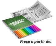 APOSTILA APERGAMINHADO  75G 1X1 VÁRIAS PÁGINAS Preto e branco frente e verso - 1 un.