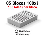 BLOCOS E TALÕES 100 FOLHAS AP 56G 100X1 300X210MM