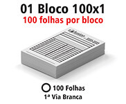 BLOCOS E TALÕES 100 FOLHAS AP 90G 100X1 150X210MM