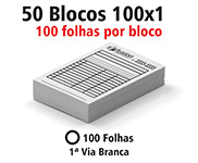 BLOCOS E TALÕES 100 FOLHAS AP 90G 100X1 300X210MM