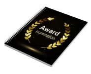 CADERNO IMPRESSÃO DIGITAL MIOLO PERSONALIZADO LAM FOSCA E HOTSTAMPING 300X210MM 200 FOLHAS