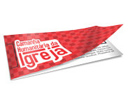 CAPA DE CARNÊ COUCHÊ 115G