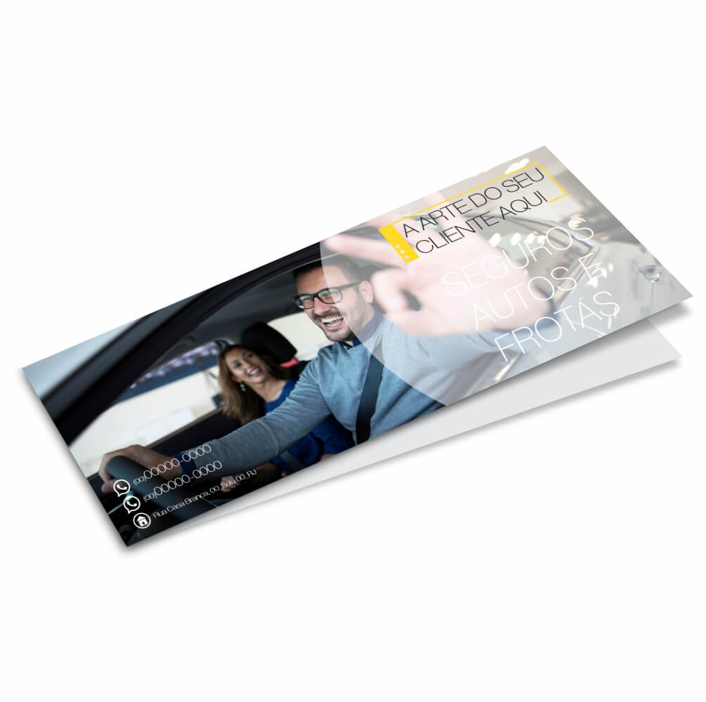 CAPA DE CARNÊ COUCHÊ 250G VERNIZ UV TOTAL F