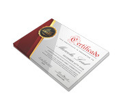 CERTIFICADOS 300X210MM COUCHÊ 275G