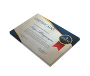 CERTIFICADOS 300X210MM PERO PLUS 300G SEM VERNIZ