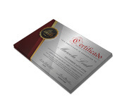 CERTIFICADOS 300X210MM SILVER LUX 300G