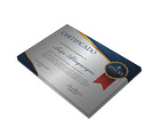 CERTIFICADOS 300X210MM SILVER LUX 300G