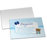 CONVITES BÁSICO COUCHÊ 275G SEM VERNIZ 210X150MM