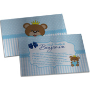 CONVITES BÁSICO SILVER LUX 300G 210X150MM