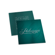 CONVITES BÁSICO SILVER LUX 300G 50X50MM
