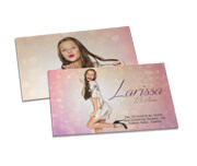 CONVITES FOTOGRÁFICOS PAPEL 210G COM VERNIZ UV TOTAL 150X100MM