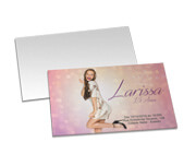 CONVITES FOTOGRÁFICOS PAPEL 210G COM VERNIZ UV TOTAL 150X100MM