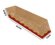 DELIVERY EMBALAGENS PARA DELIVERY PADRÃO KRAFT 250G HOT DOG E BAGUETE LAMINAÇÃO INTERNA