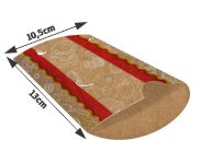 DELIVERY EMBALAGENS PARA DELIVERY PADRÃO KRAFT 250G PASTEL PEQUENA