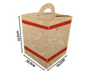 DELIVERY EMBALAGENS PARA DELIVERY PADRÃO KRAFT 250G TORTAS E BROWNIE LAMINAÇÃO INTERNA