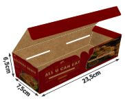 DELIVERY EMBALAGENS PARA DELIVERY PERSONALIZADAS KRAFT 250G ASSADOS GRELHADOS E PORCOES LAMINAÇÃO INTERNA
