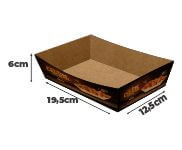 DELIVERY EMBALAGENS PARA DELIVERY PERSONALIZADAS KRAFT 250G BURRITO E TORTILHA GRANDE