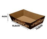DELIVERY EMBALAGENS PARA DELIVERY PERSONALIZADAS KRAFT 250G BURRITO E TORTILHA MÉDIA