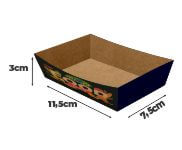 DELIVERY EMBALAGENS PARA DELIVERY PERSONALIZADAS KRAFT 250G BURRITO E TORTILHA PEQUENA