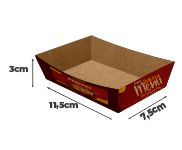 DELIVERY EMBALAGENS PARA DELIVERY PERSONALIZADAS KRAFT 250G BURRITO E TORTILHA PEQUENA