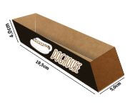 DELIVERY EMBALAGENS PARA DELIVERY PERSONALIZADAS KRAFT 250G HOT DOG E BAGUETE LAMINAÇÃO INTERNA