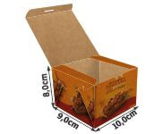 DELIVERY EMBALAGENS PARA DELIVERY PERSONALIZADAS KRAFT 250G LANCHES E SANDUICHES PEQUENA