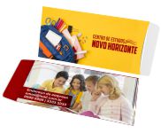 ENVELOPES PERSONALIZADOS APERGAMINHADO 90G ABA LATERAL 230X110MM