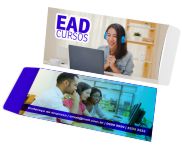 ENVELOPES PERSONALIZADOS APERGAMINHADO 90G ABA LATERAL 230X110MM