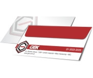 ENVELOPES PERSONALIZADOS APERGAMINHADO 90G CARTA 230X115MM