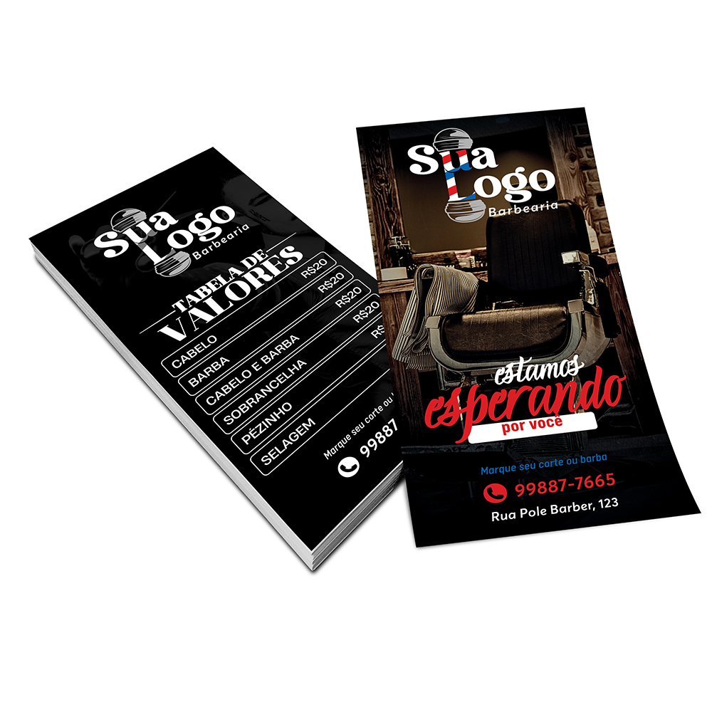 FILIPETAS COUCHÊ 150G SEM VERNIZ 100X200MM