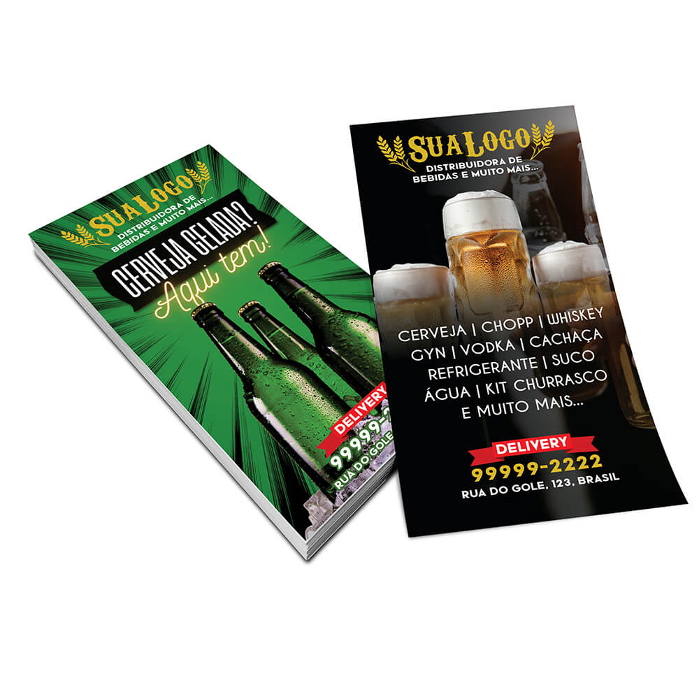 FILIPETAS COUCHÊ 150G SEM VERNIZ 100X200MM