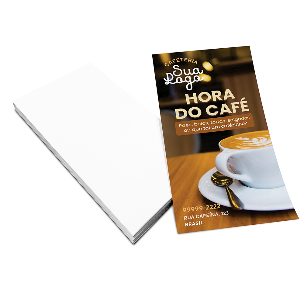 FILIPETAS COUCHÊ 90G SEM VERNIZ 100X200MM