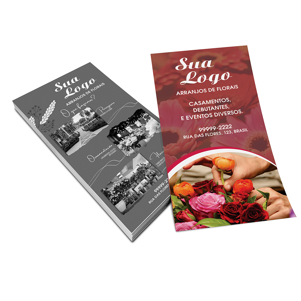 FILIPETAS COUCHÊ 90G SEM VERNIZ 100X200MM