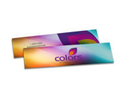 MARCADOR DE PÁGINA COUCHÊ 300G LAM FOSCA FRENTE E VERSO 182X51