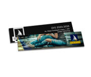 MARCADOR DE PÁGINA COUCHÊ 300G VERNIZ LOCALIZADO FRENTE 182X51