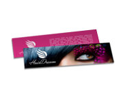 MARCADOR DE PÁGINA COUCHÊ 300G VERNIZ UV TOTAL FRENTE 182X51