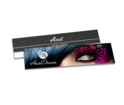 MARCADOR DE PÁGINA COUCHÊ 300G VERNIZ UV TOTAL FRENTE 182X51