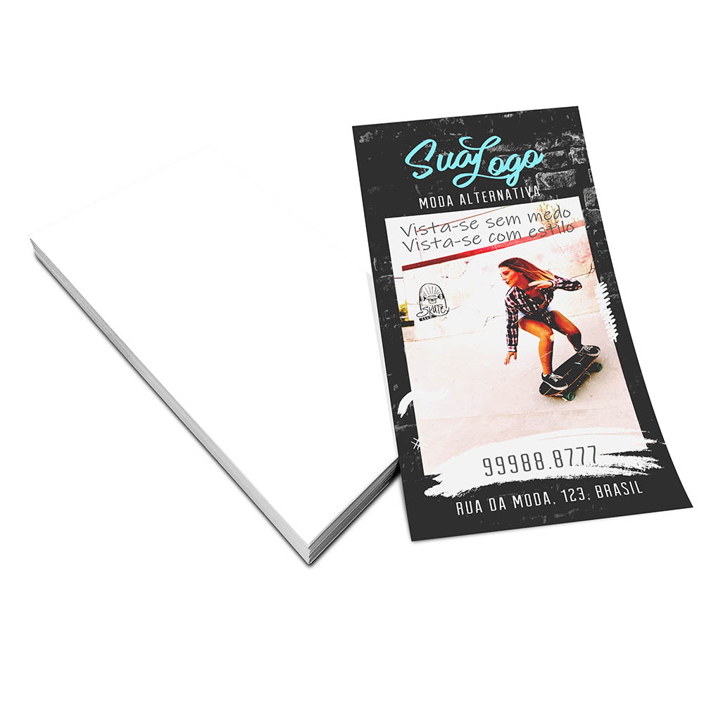 PANFLETOS, FLYERS E FOLHETOS APERGAMINHADO 240G 100X210MM