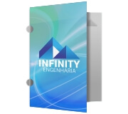 PASTAS COUCHÊ 275G ORELHA LAMINAÇÃO BRILHO