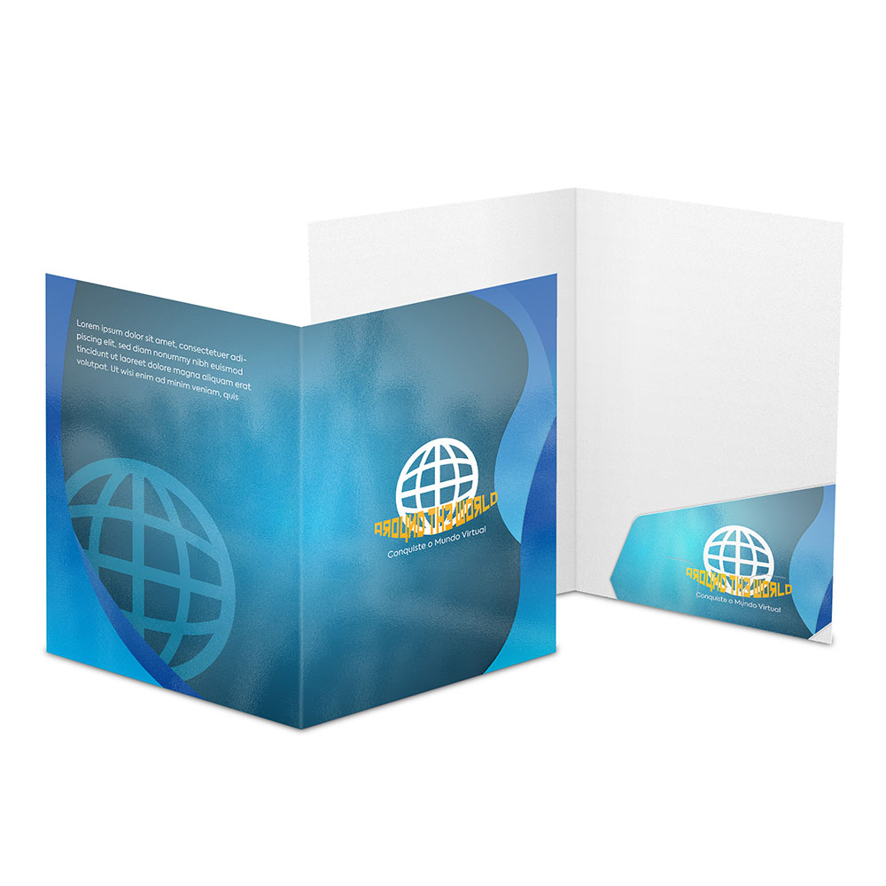 PASTAS COUCHÊ 300G BOLSA COLADA VERNIZ UV TOTAL FRENTE