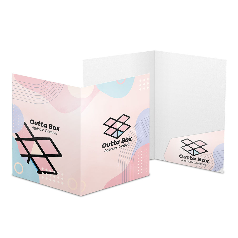 PASTAS COUCHÊ 300G BOLSA COLADA VERNIZ UV TOTAL FRENTE