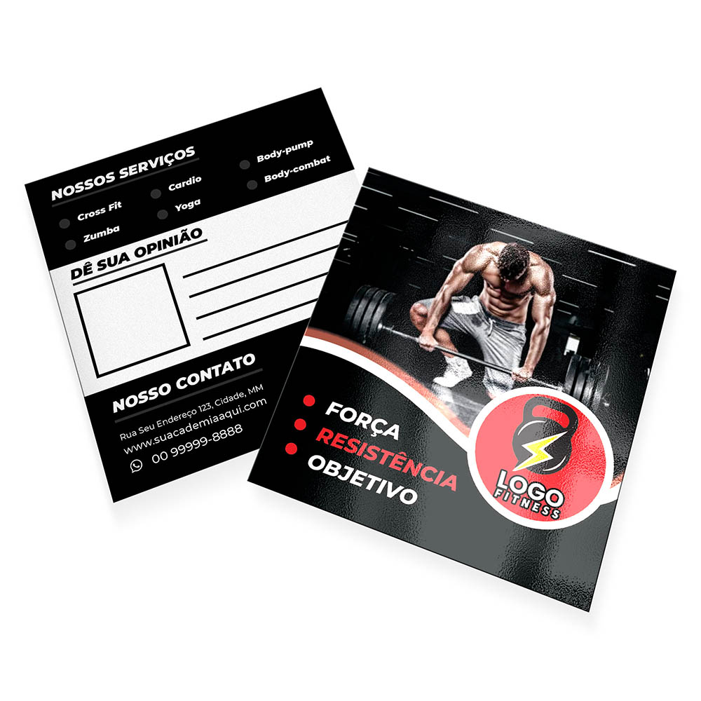 POSTAIS COUCHÊ 250G VERNIZ UV TOTAL F 90X98MM