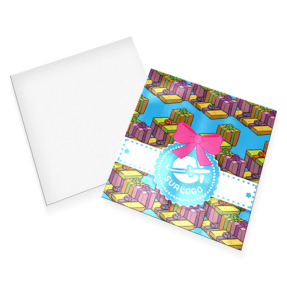 POSTAIS COUCHÊ 250G VERNIZ UV TOTAL F 90X98MM